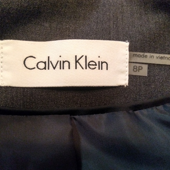 Calvin Klein Gray Suit Jacket - Picture 6 of 6